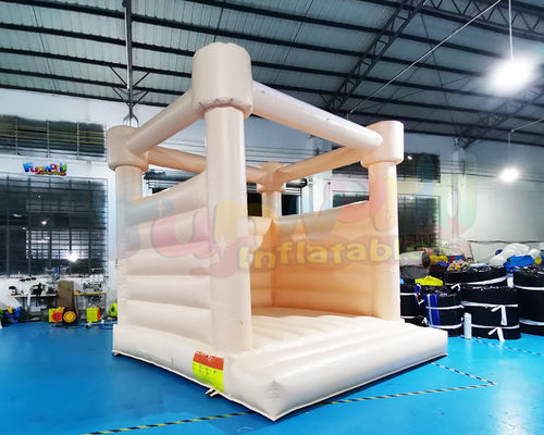 Quadruple Stitching Commercial Inflatable Bouncer Wedding Bounce House