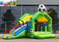 FIFA World Cup Inflatable Kids Bouncer Slide , Jumping Castle for Football Fan