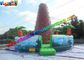 Customized Inflatable Climbing Wall , inflatable rock wall With Jungle