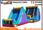 0.55 MM PVC Tarpaulin Inflatable Obstacle Course ,  Inflatable Climbing Wall And Slide