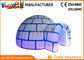 PVC Coated Nylon Blow Up Dome Tent Marquee / Inflatable Igloo With LED Lighting