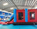 School 0.55mm PVC Kids Inflatable Bouncer Slide Multi Color