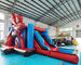 School 0.55mm PVC Kids Inflatable Bouncer Slide Multi Color
