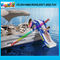 0.9mm PVC Tarpaulin Outdoor Inflatable Floating Slide For Sea