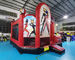 Super Hero Inflatable Bouncer Slide Castle Combos For Kindergarten